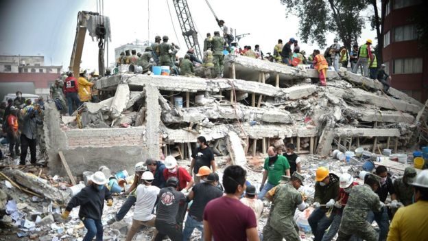 El terremoto de 2017 expuso muchas de las fallas de construcción en edificaciones de Ciudad de México.
