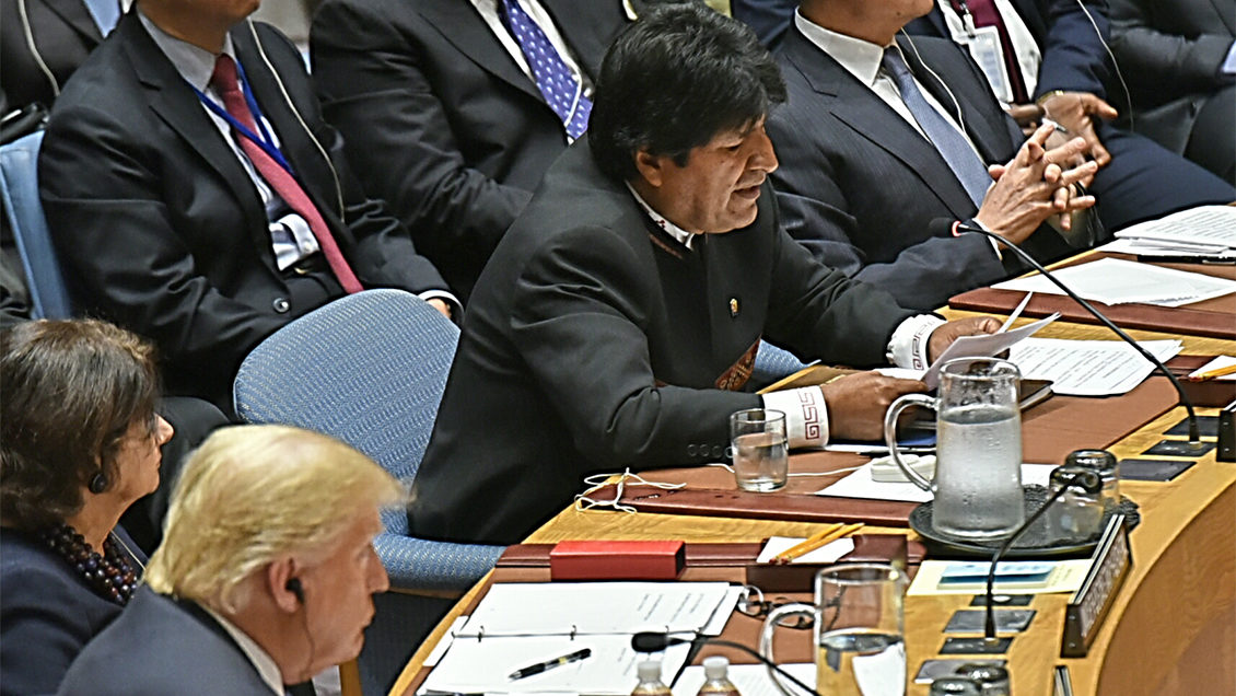 Evo Morales United Nations ONU