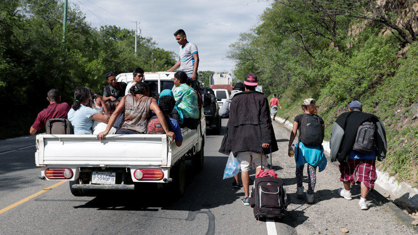 caravana migrantes