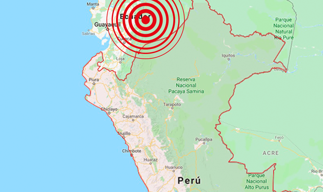 Según IGP, el sismo se registró a las 04:11 horas. Foto: Google Maps