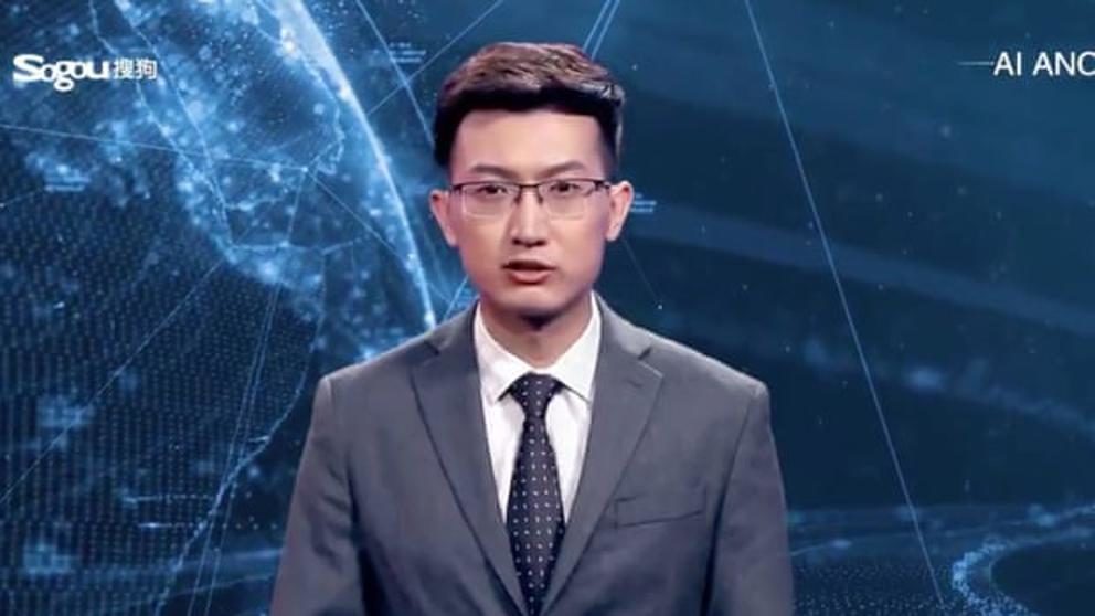 China cuenta con el primer presentador de noticias virtual