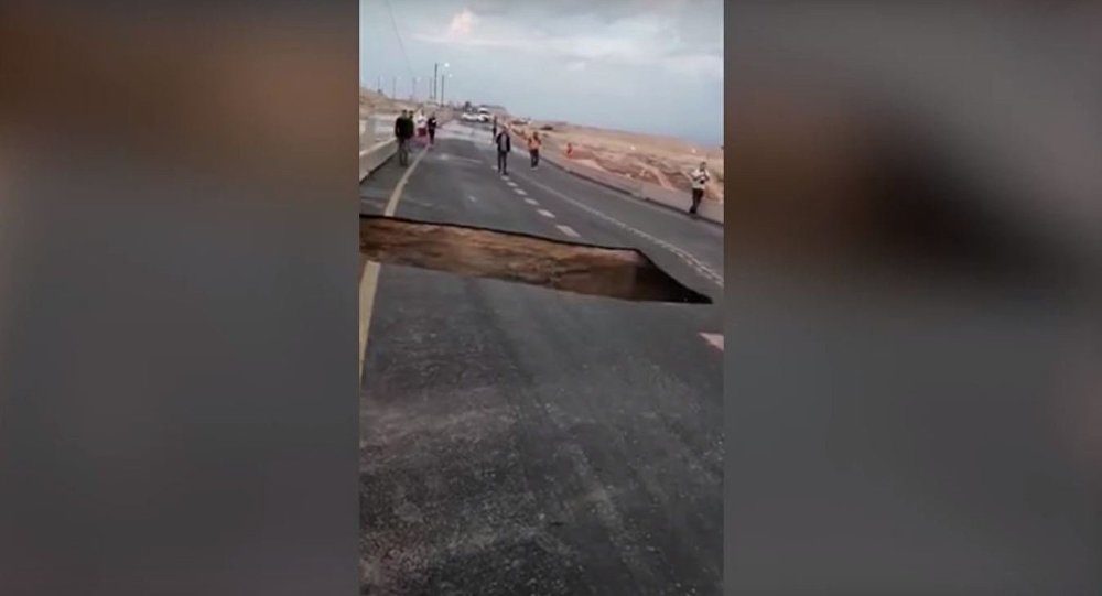 israel motorway collapse