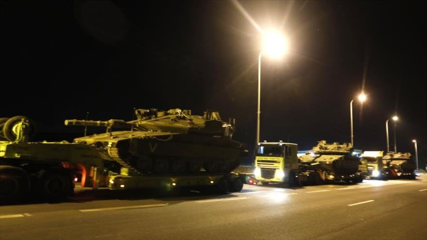 tanques israelíes Gaza