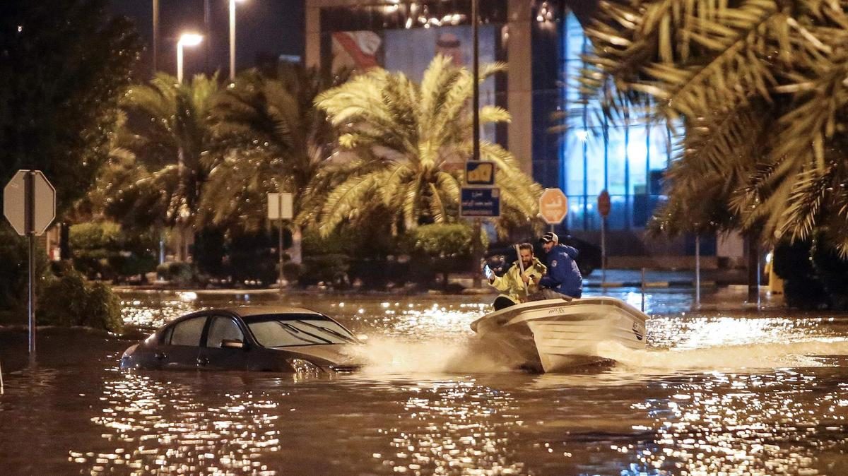 kuwait flood