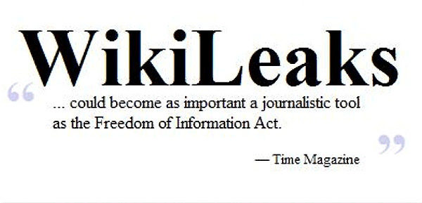 Wikileaks freedom of press