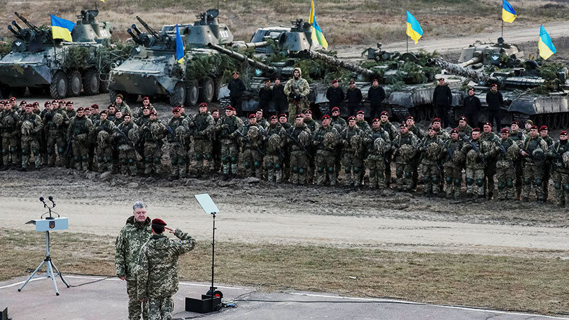 Poroshenko Ukraine Army