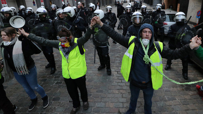 brussels yellow vests
