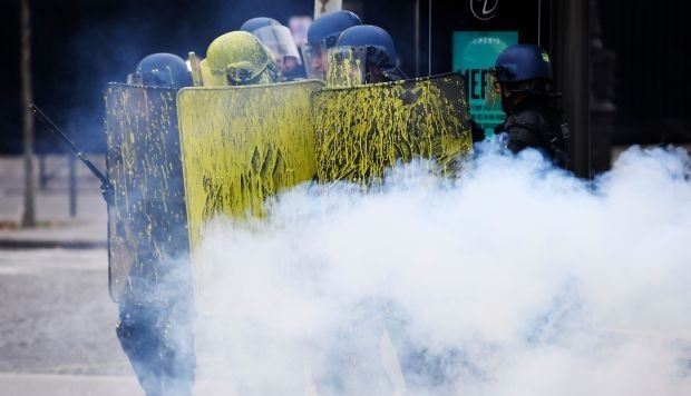 protesta Francia protest France gilets jaunes chalecos amarillos
