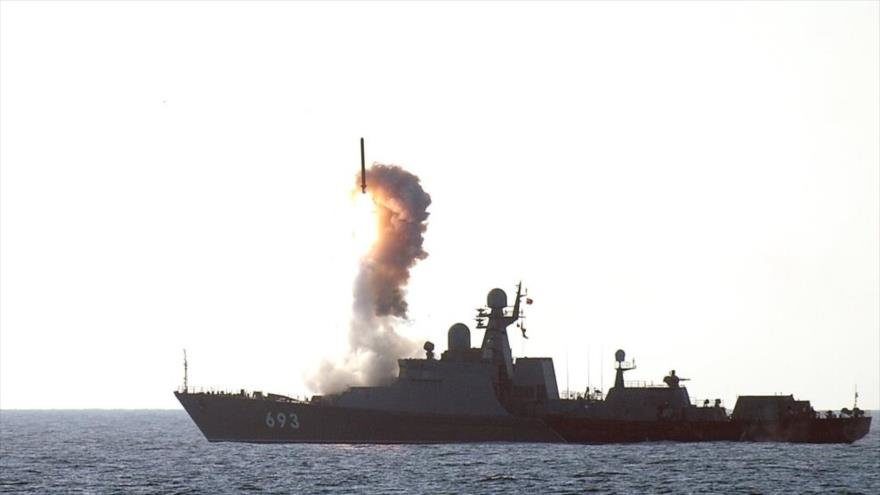 buque ruso ejercicios militares