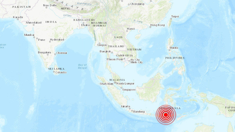 Un terremoto de 6,1 sacude la isla de Papúa,Indonesia