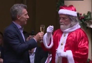 Argentina,papá noel,psicópata Macri