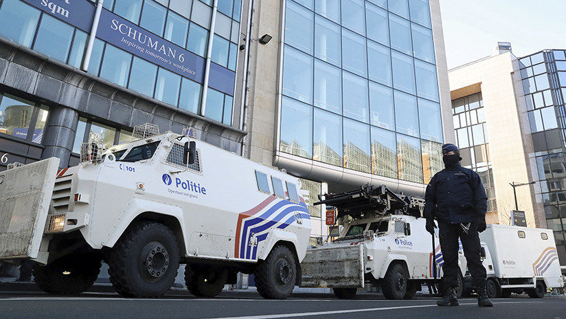 policía belga Belgium police