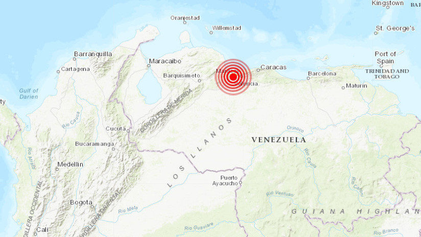 sismo en Caracas