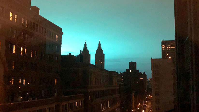 resplandor azul NY