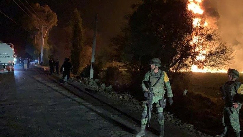 pipeline explosion Mexico ducto Pemex