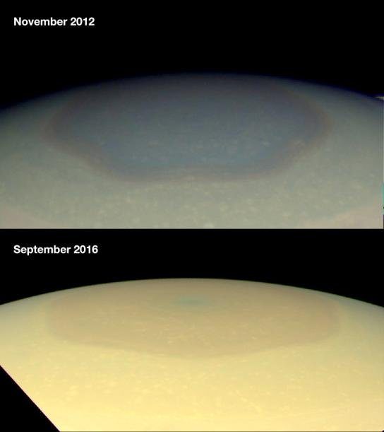 cambios en saturno