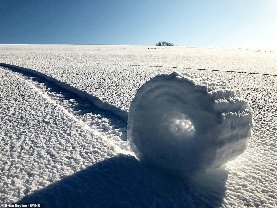 Wiltshire snow roller