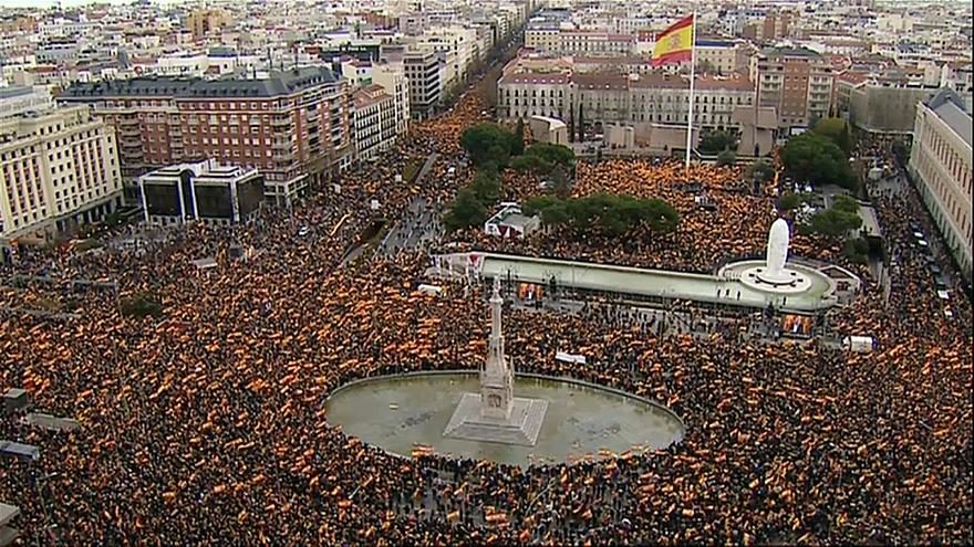 manifestación demonstration Madrid Spain España