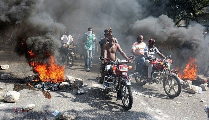 Emergencia económica y protestas antigubernamentales en Haití.