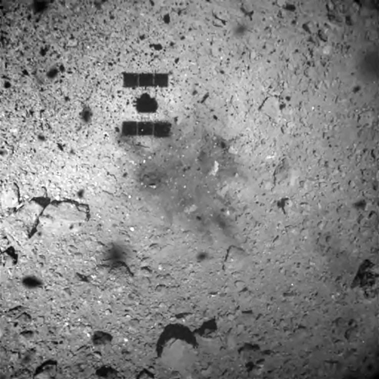 La sonda japonesa Hayabusa2 se posó en el lejano asteroide Ryugu