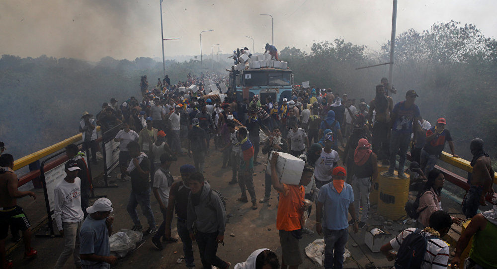 Clic para aumentar Venezuela border colombia