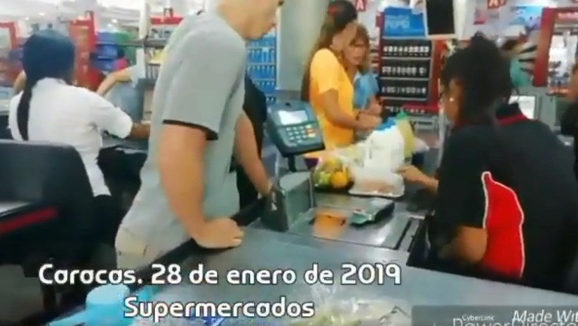 video caracas supermercado