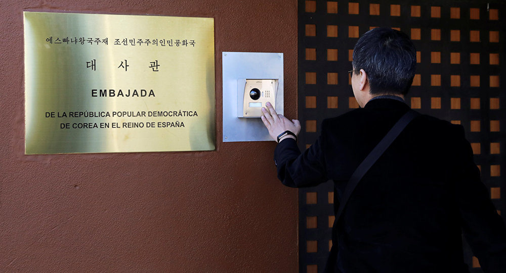 Embajada coreana españa