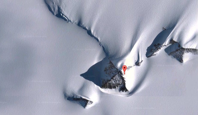 Pyramid in Antarctica