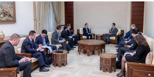 Assad Xiaodong Syria China
