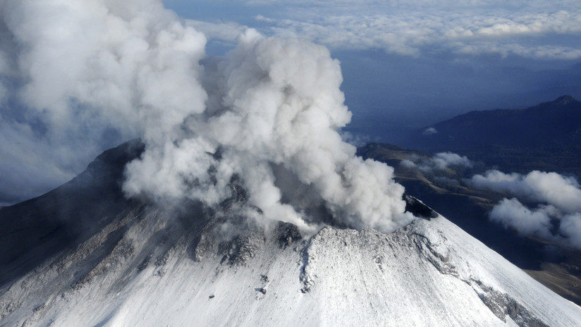 México,México: El volcán Popocatépetl