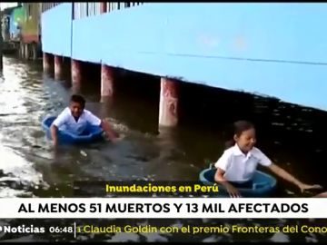 inundaciones en Perú