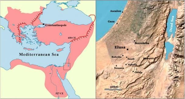 Elusa mapa