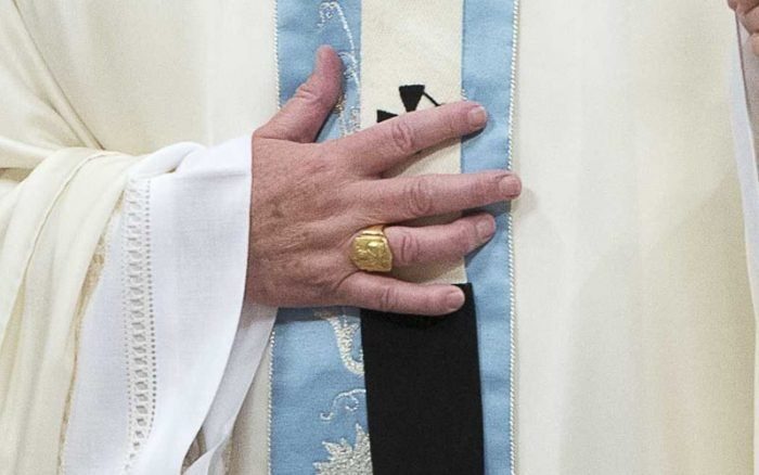 Anillo,Papa Francisco