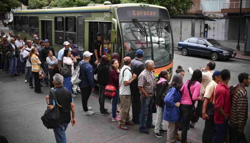 transporte público Caracas