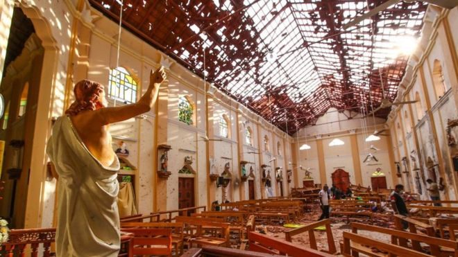 Sri Lanka bombings church