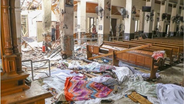 Sri Lanka bombings church