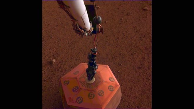 Marte Mars earthquake