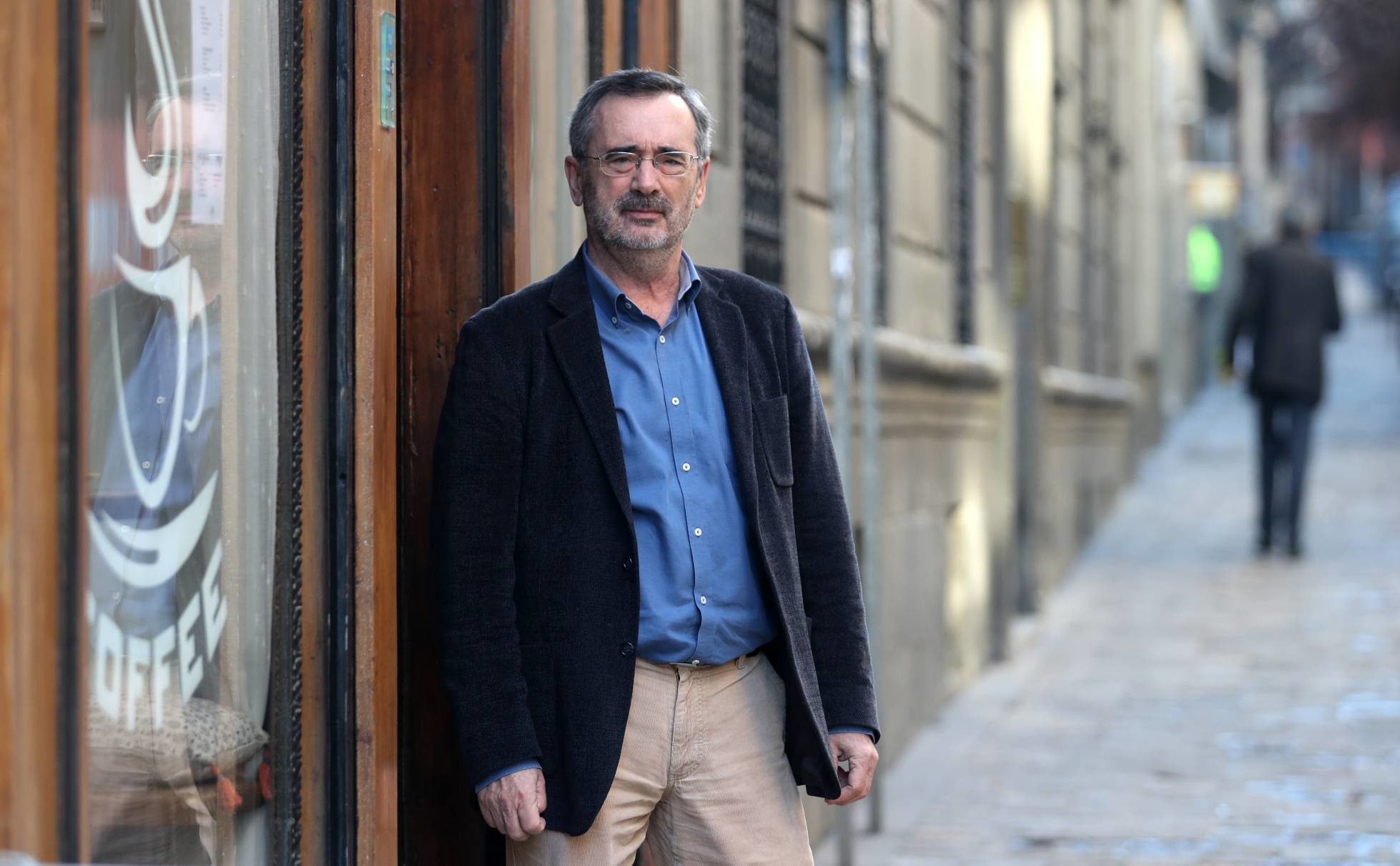 El diputado socialista Manuel Cruz en Madrid en 2017.