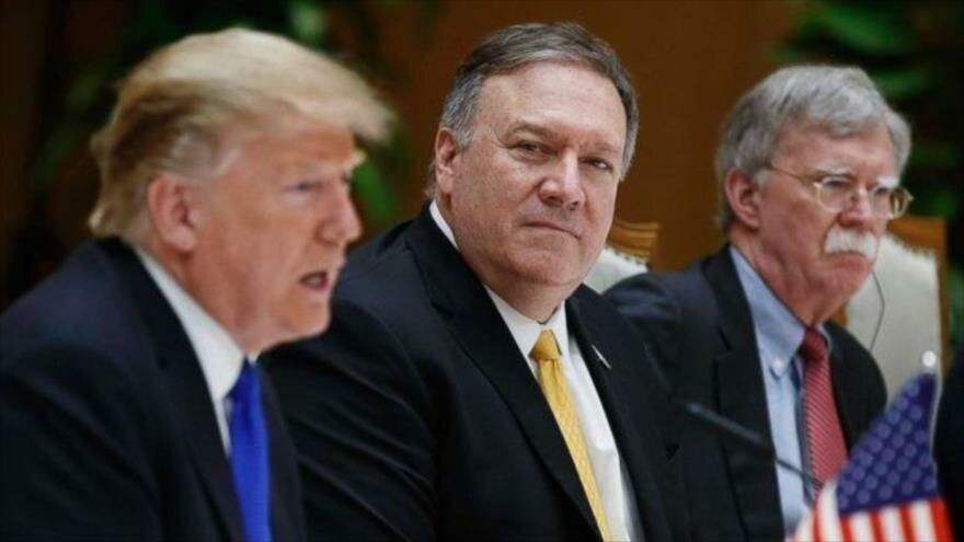 trump bolton pompeo