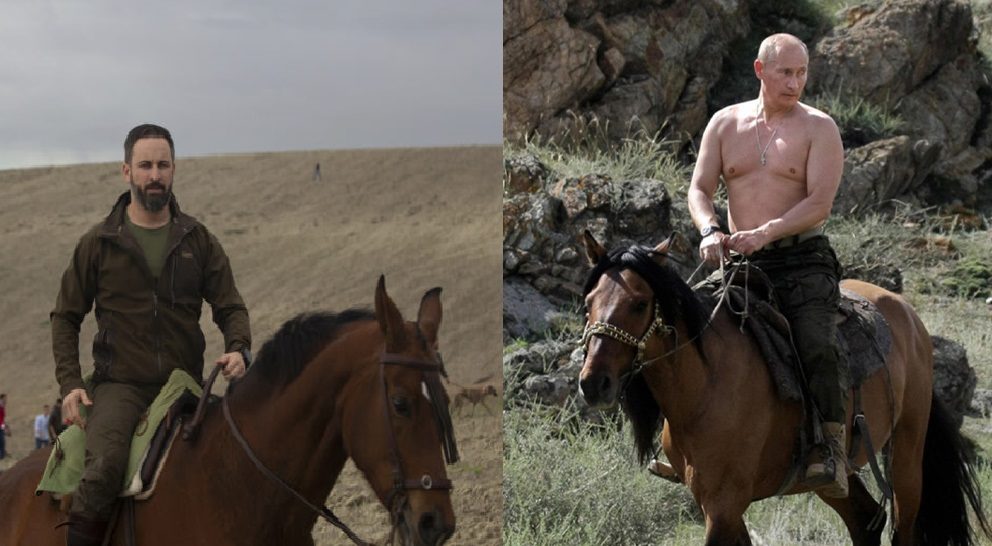 Santiago Abascal/ Vladimir Putin