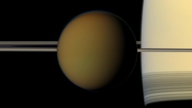 Titan Saturn