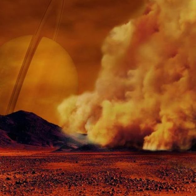 Titan Saturno