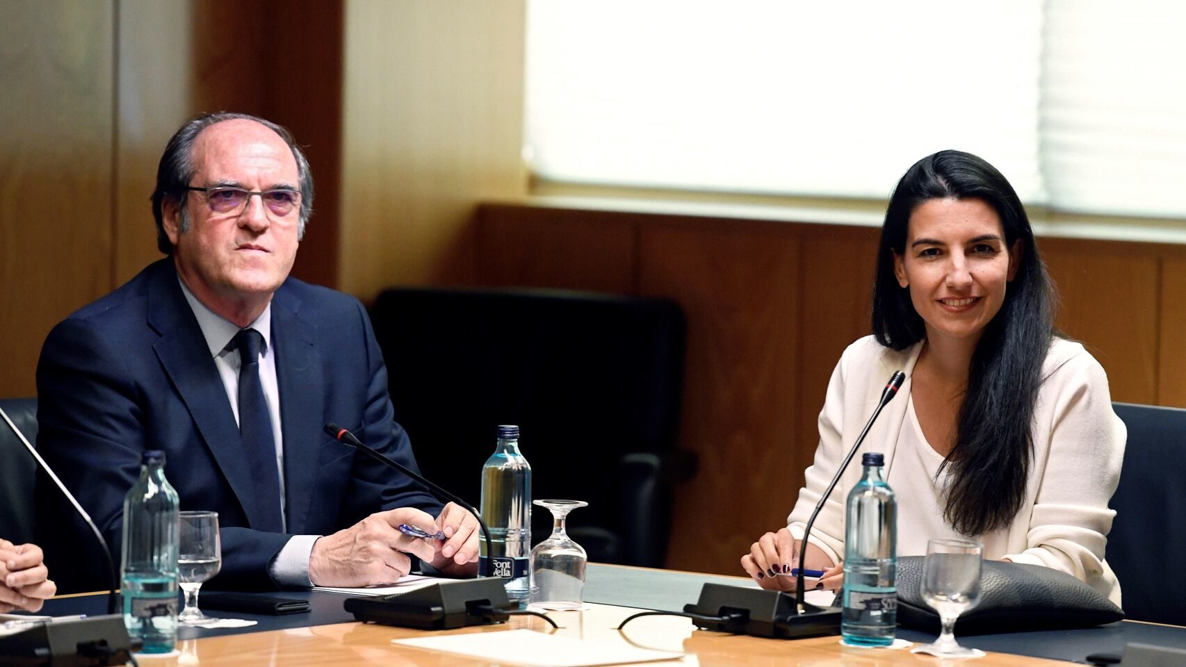 Ángel Gabilondo y Rocío Monasterio, cabezas de lista de PSOE y Vox a la Asamblea de Madrid. Efe