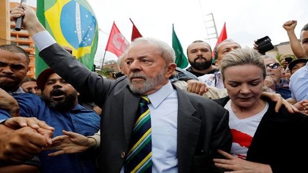Lula da Silva se encuentra detenido tras el juicio por corrupción en la causa Lava Jato