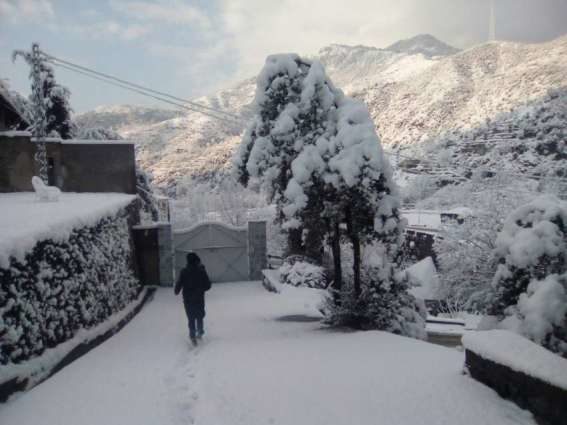 This has amazed the locals as Chitral witnessed snowfall first time in 30 years in the summer season.