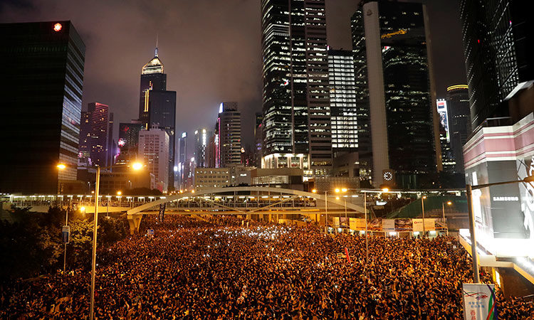 Hong Kong demonstration