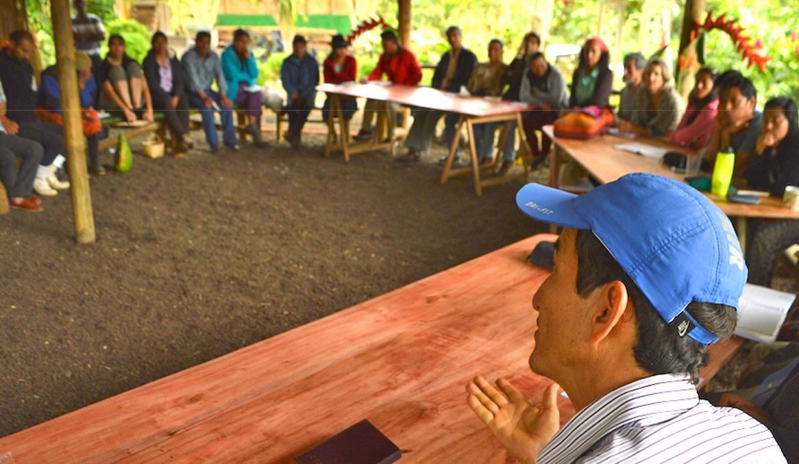 Encuentro de la Red de Guardianes de Semillas en Ecuador.