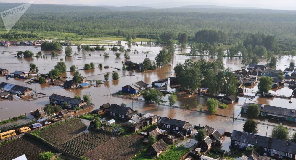 Irkutsk russia flooding
