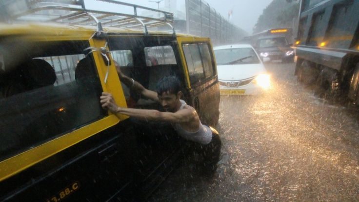 Many parts of Mumbai are heavily flooded