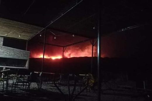 Fuertes ráfagas de viento provocan un incendio y una muerte en la provincia argentina de Mendoza